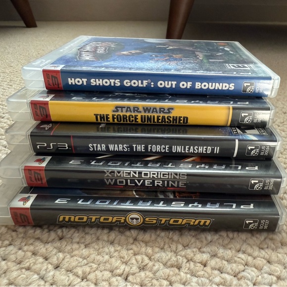 PlayStation 3 Game Bundle Of 5 - Picture 2 of 4